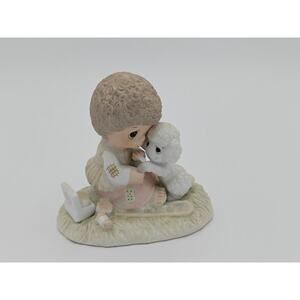 Precious Moments He Careth For You Figurine E1377 1976 Enesco Jonathan David